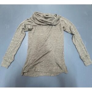 Christopher Collins Turtleneck Sweater Women's Medium Brown Knit Long Sleeve